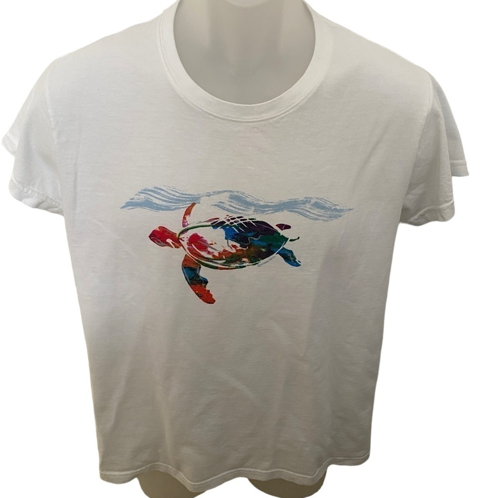 CRAZY SHIRTS Hawaii Honu Tee Shirt Women S Small